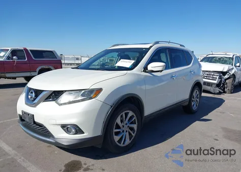 2015 Nissan Rogue Sl z USA, uszkodzony, nr VIN 5N1AT2MV0FC761773